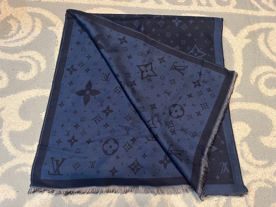 レア品　LOUIS VUITTON ルイヴィトン　エトールモノグラム　ストール