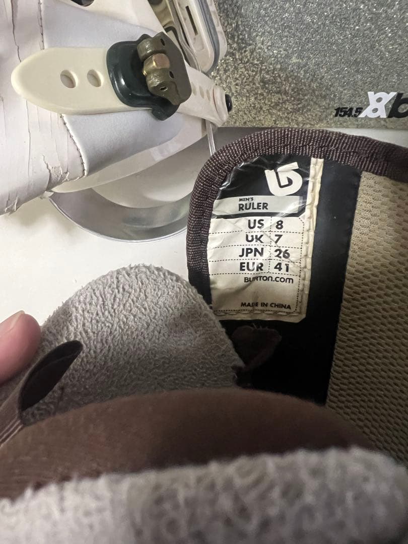 Burton バートン スノーボード X8 154.5cm 一式セット