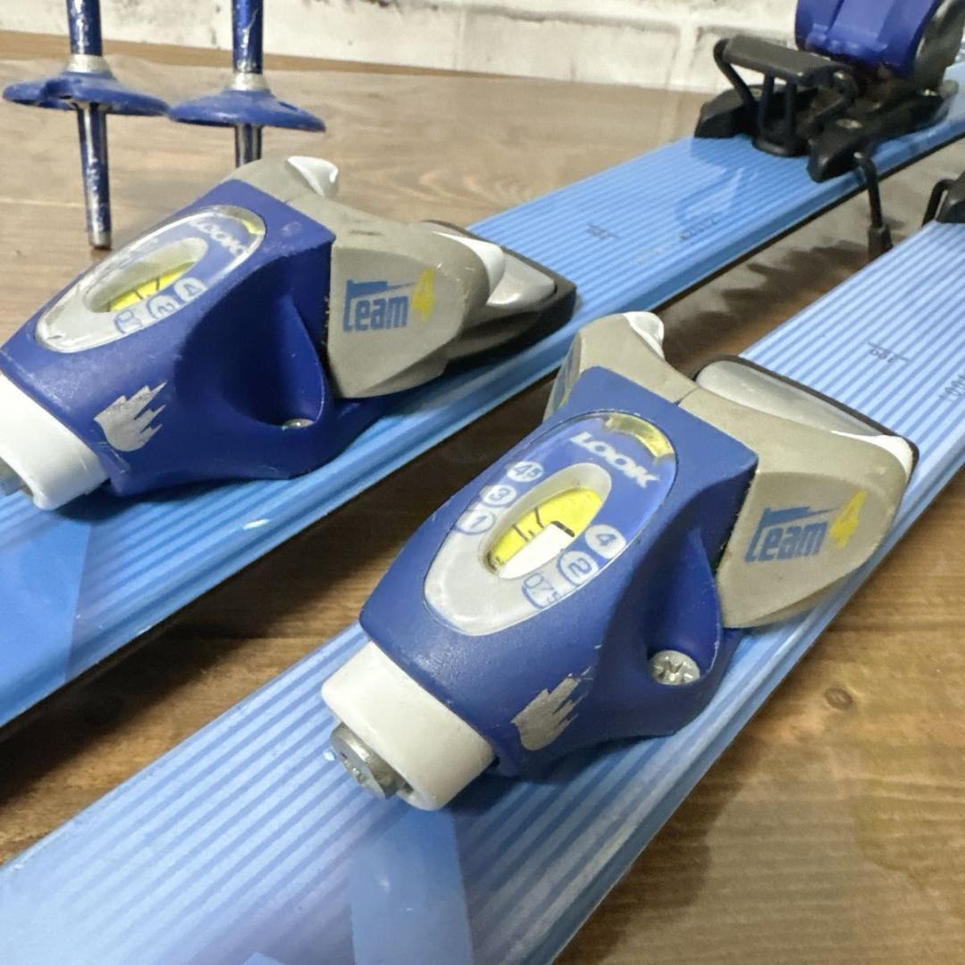 KAZAMA SPAX ジュニアスキー ストック ブーツ 4点セット 100cm