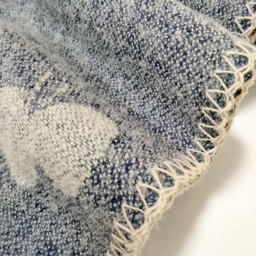 美品　KLIPPAN ミナペルホネン クリッパン 蝶々ウール ストール