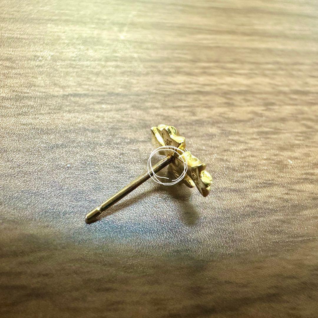 クロムハーツ22K片耳用ピアス