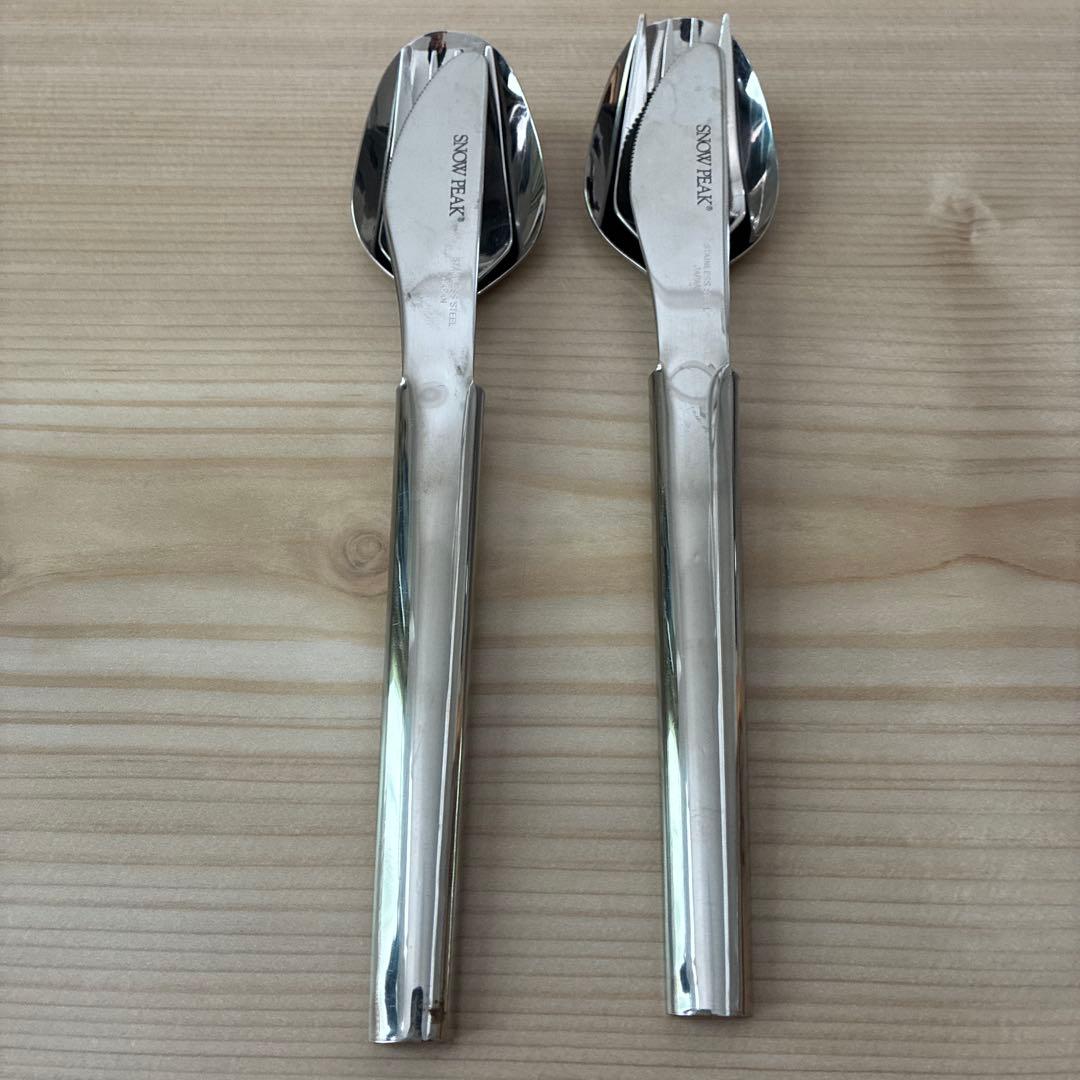 スノーピーク　ステンレス　カトラリーセット スノーピーク オールステン カトラリーセット スプーン/フォーク