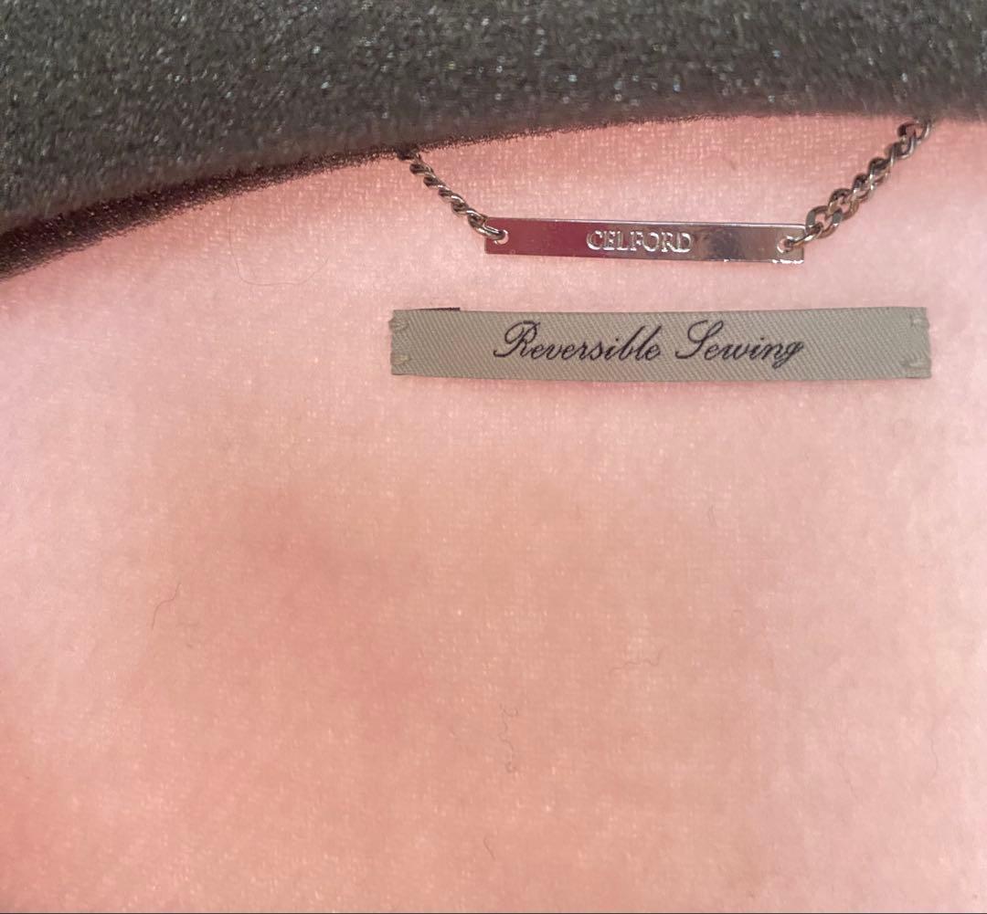 ★新品未使用　CELFORD セルフフォード　ファーポケットケープジャケット