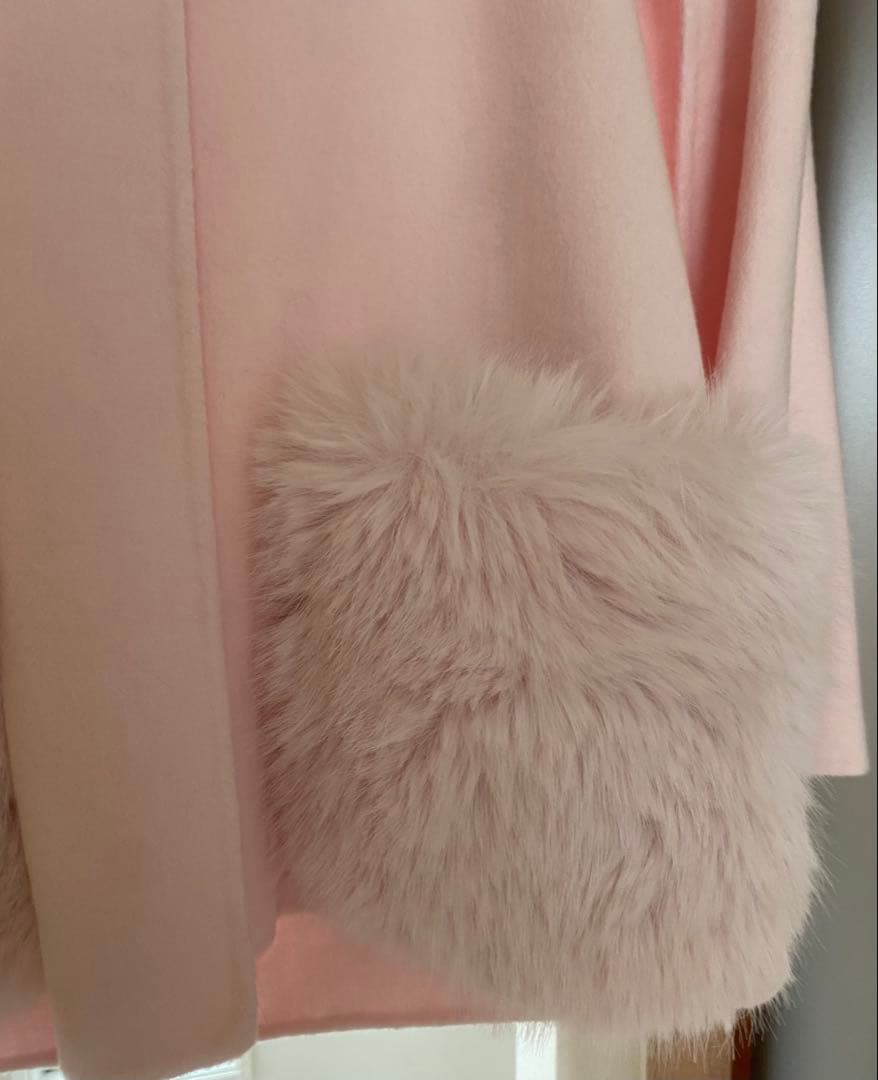 ★新品未使用　CELFORD セルフフォード　ファーポケットケープジャケット