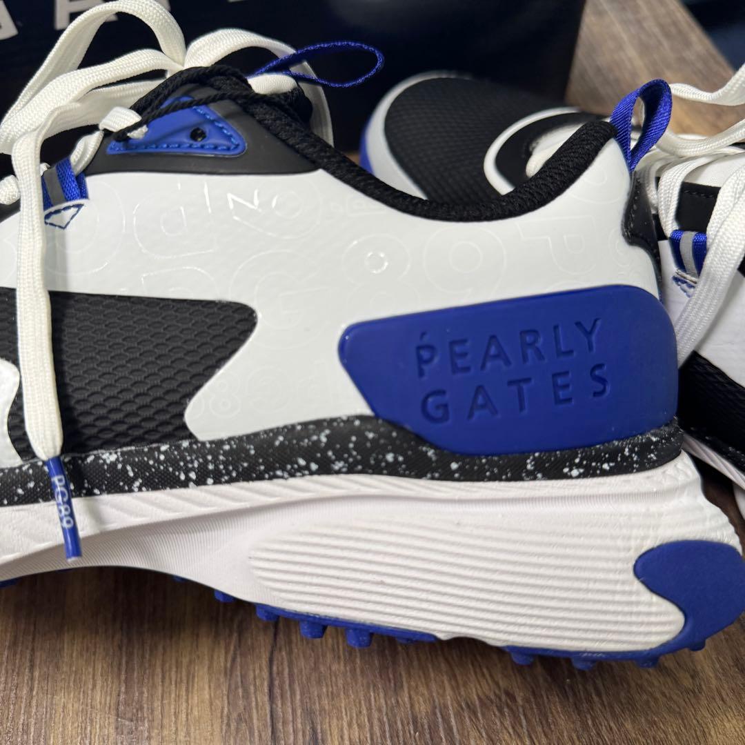 PEARLY GATES ゴルフ　27.0cm ブラック/ホワイト/ブルー