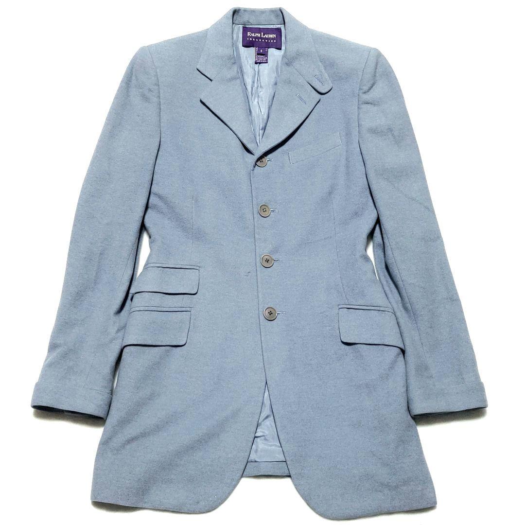 ラルフローレン チェスターコート パープルレーベル アルパカ混