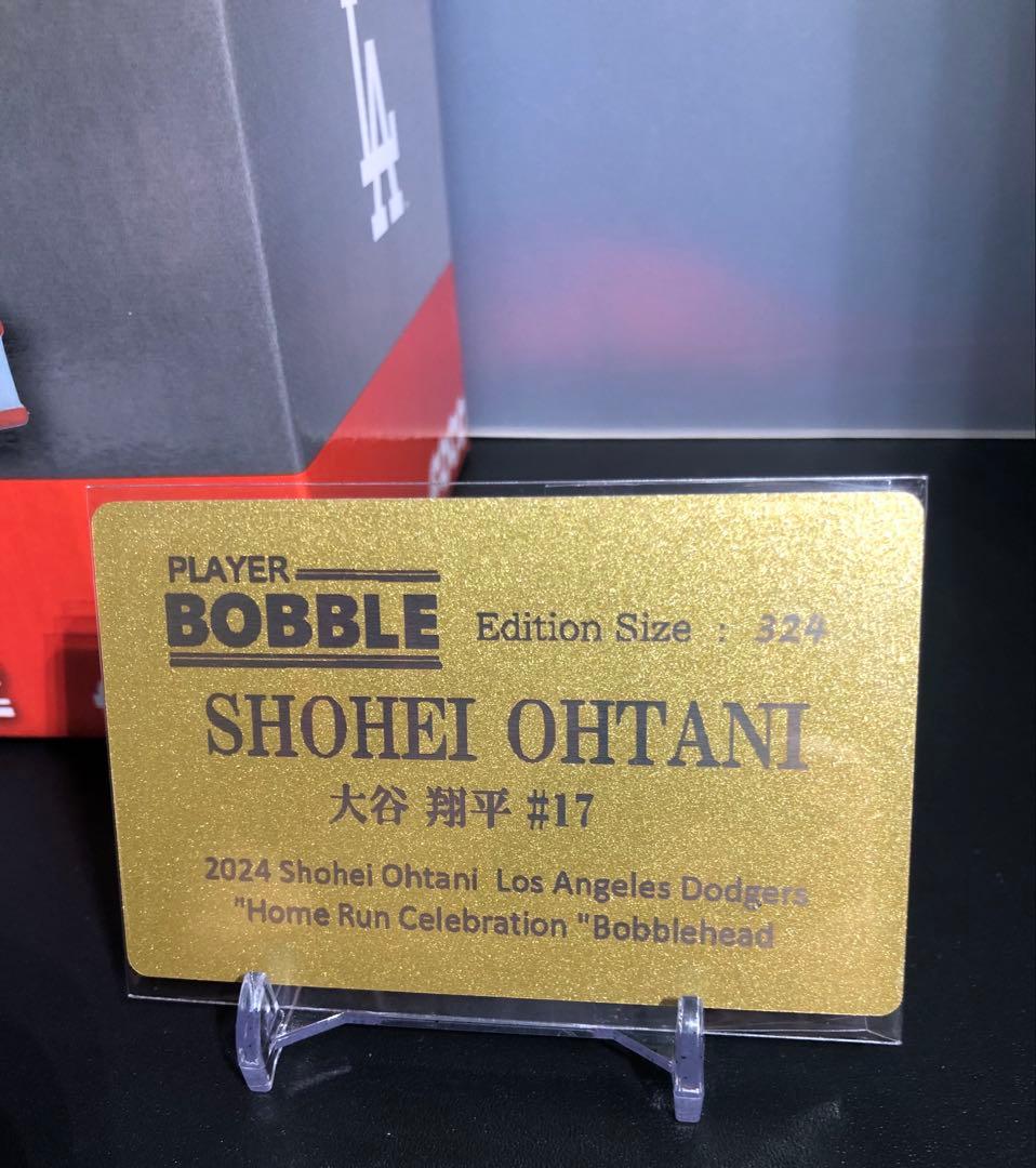 【大谷翔平】ドジャース ホームランセレブレーション ボブルヘッド 限定324個