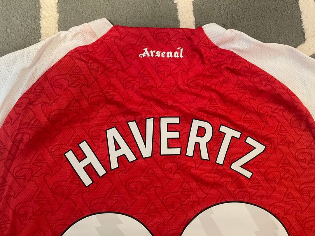 【新品タグ付き】25-26アーセナル Havertz 29番シャツ