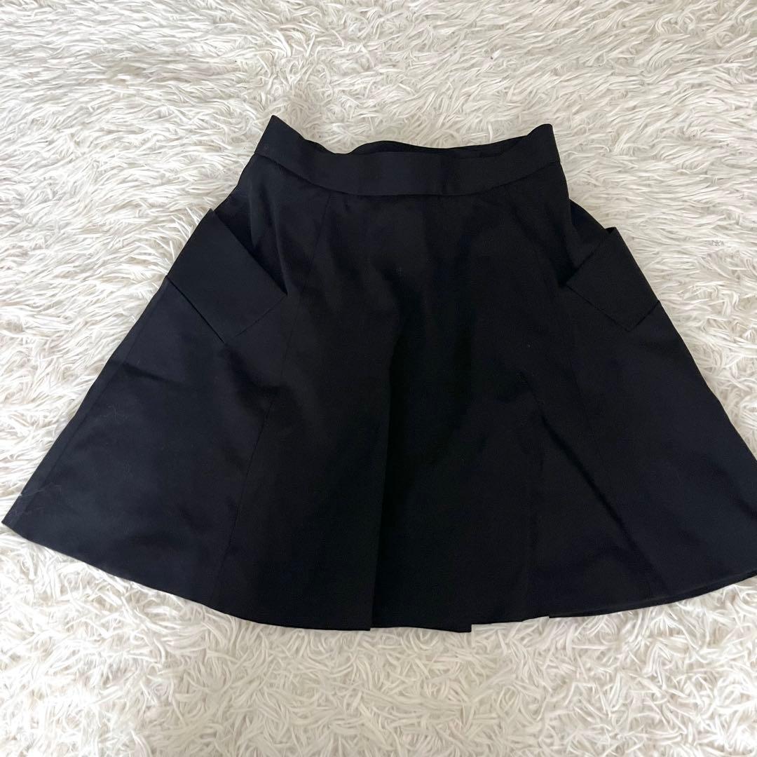 ヴィヴィアンウエストウッド　ラップスカート オーブボタン　黒 Mサイズ