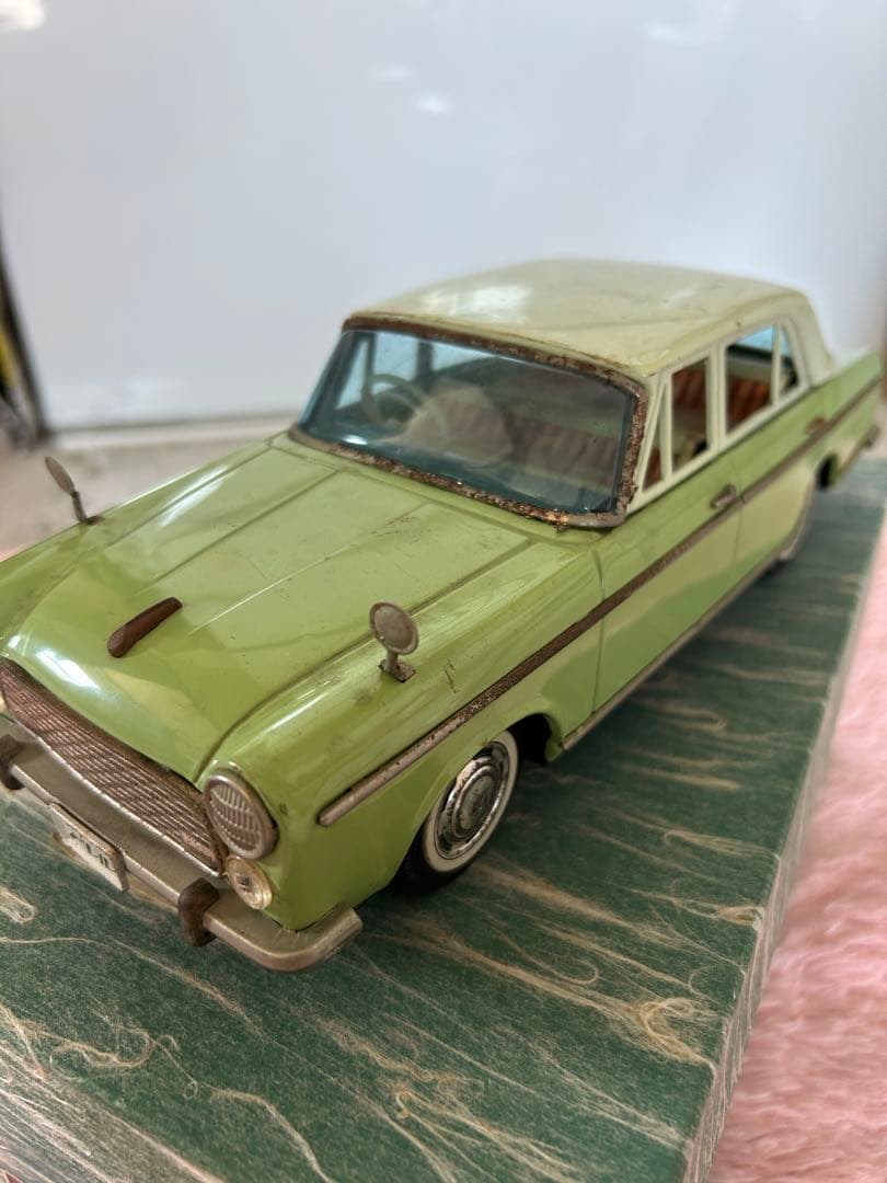 美品 ブリキ 玩具 いすず ベレル 箱付 昭和レトロ 骨董品 長嶋茂雄