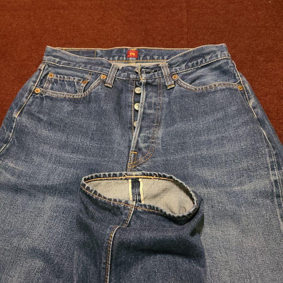 美落ちリゾルト710w30紙パッチボタンフライチェーンステッチ - メルカリ