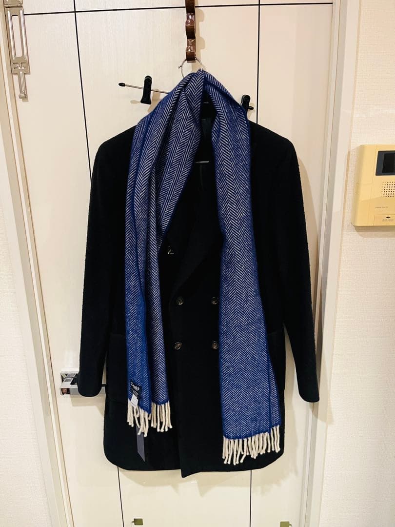 新品】ヘリンボーン マフラー ビームス ジョンストンズ ラルフローレン