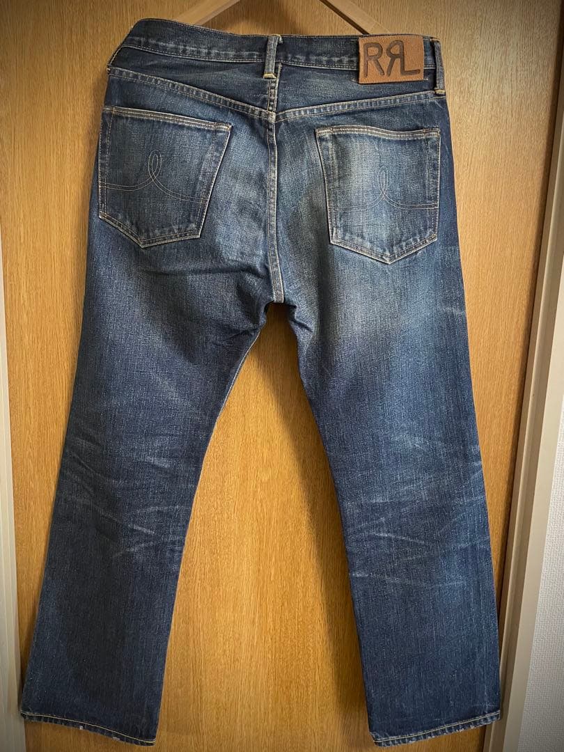 RRL デニム STRAIGHT LEG インディゴ 31インチ 未補正 美品 - パンツ新しい