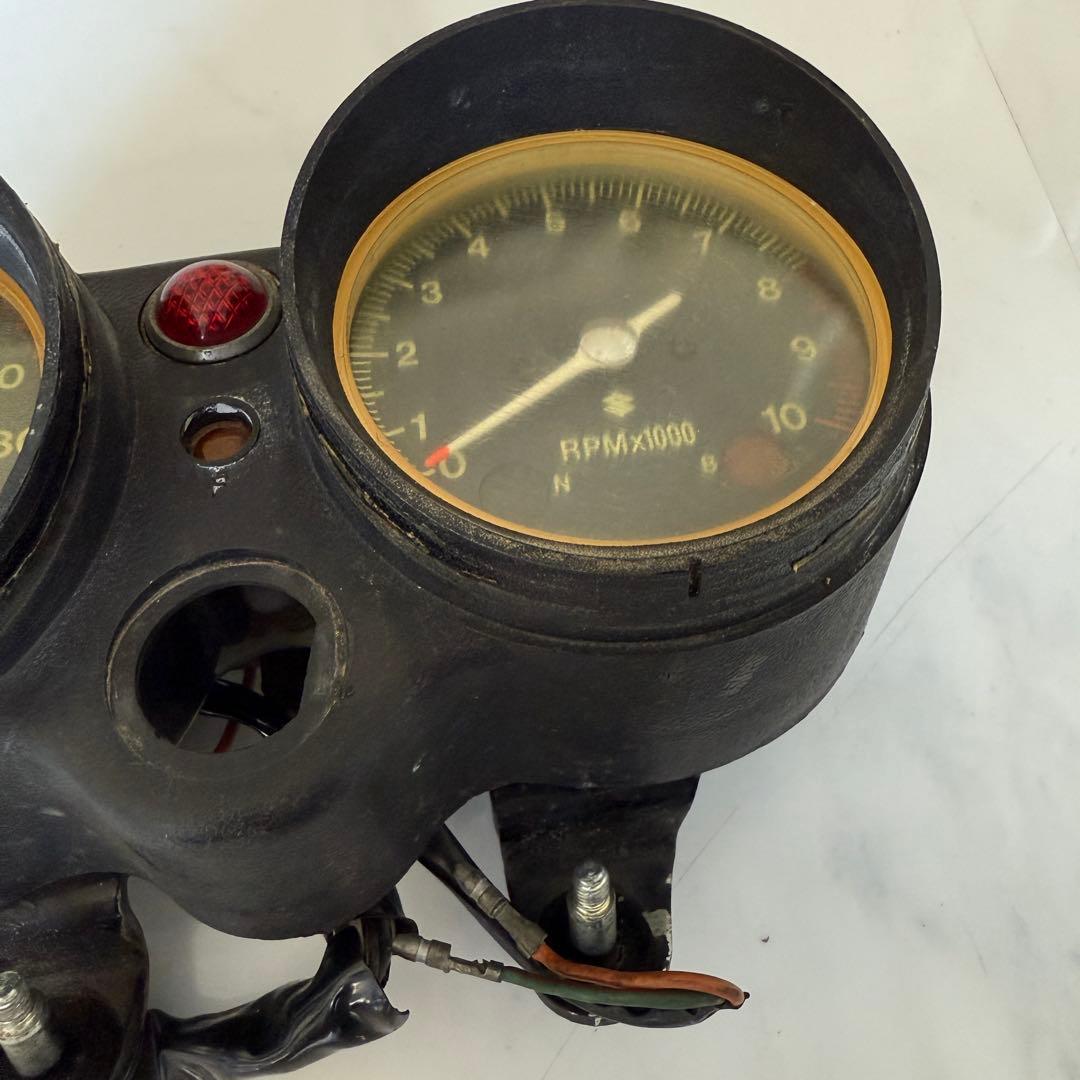 SUZUKIスズキGT380 初期型メーター 当時物 （51） - メルカリ