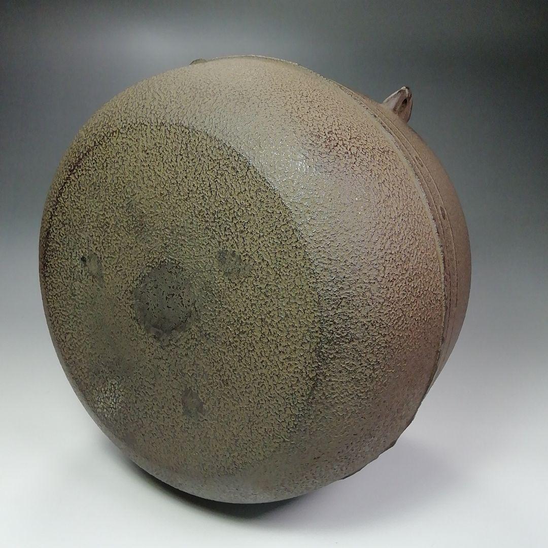 Ｓ３７４　茶釜　『万代屋釜』『釜師　菊池政光作』『鉄釜』　共箱　茶道具