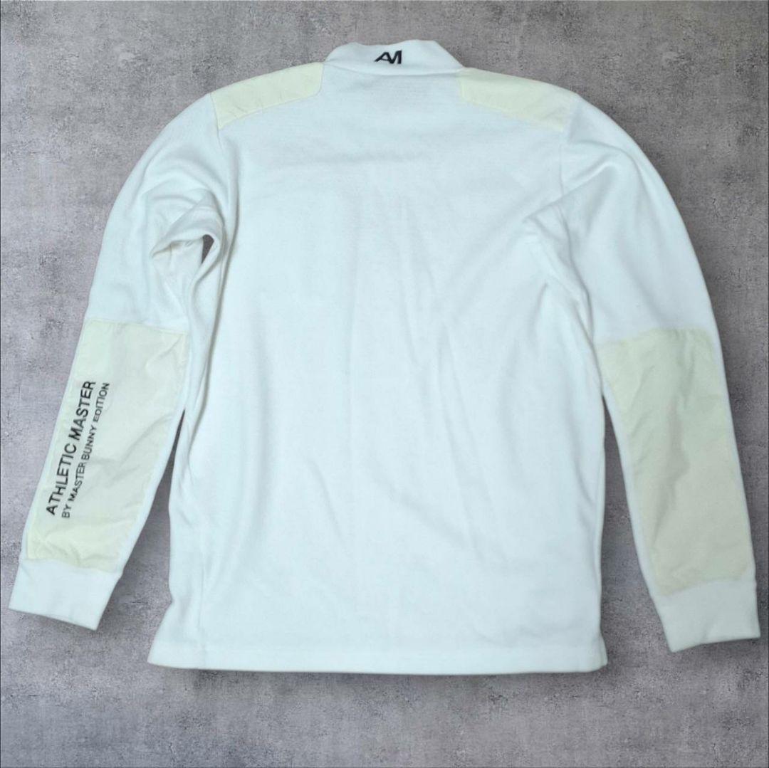 マスターバニーエディション モックネック L相当 ストレッチ 白 手洗い