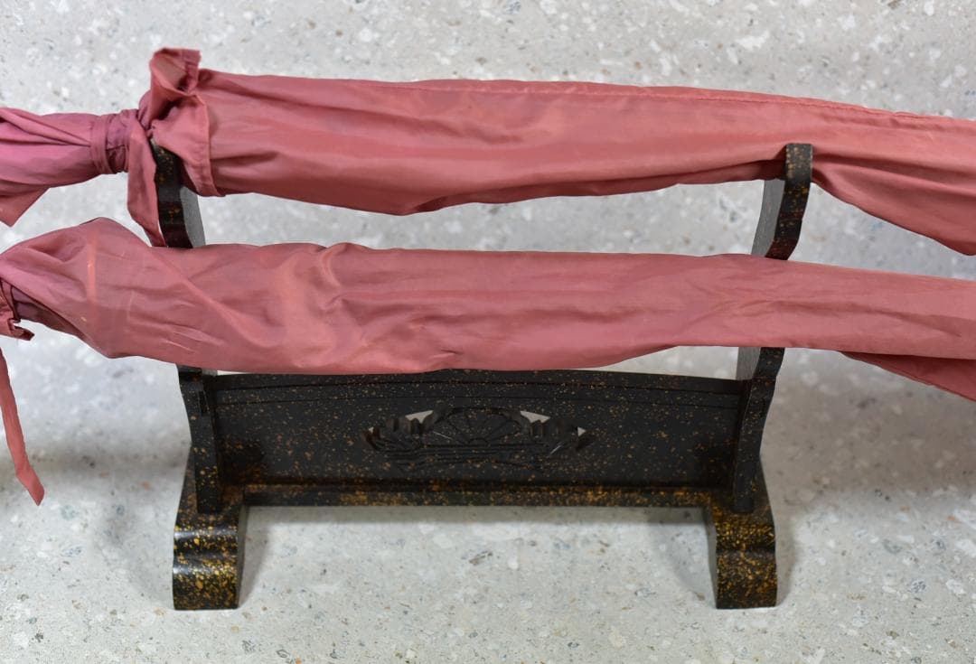 模造刀2振り　日本刀　武闘家　侍　玩具工芸