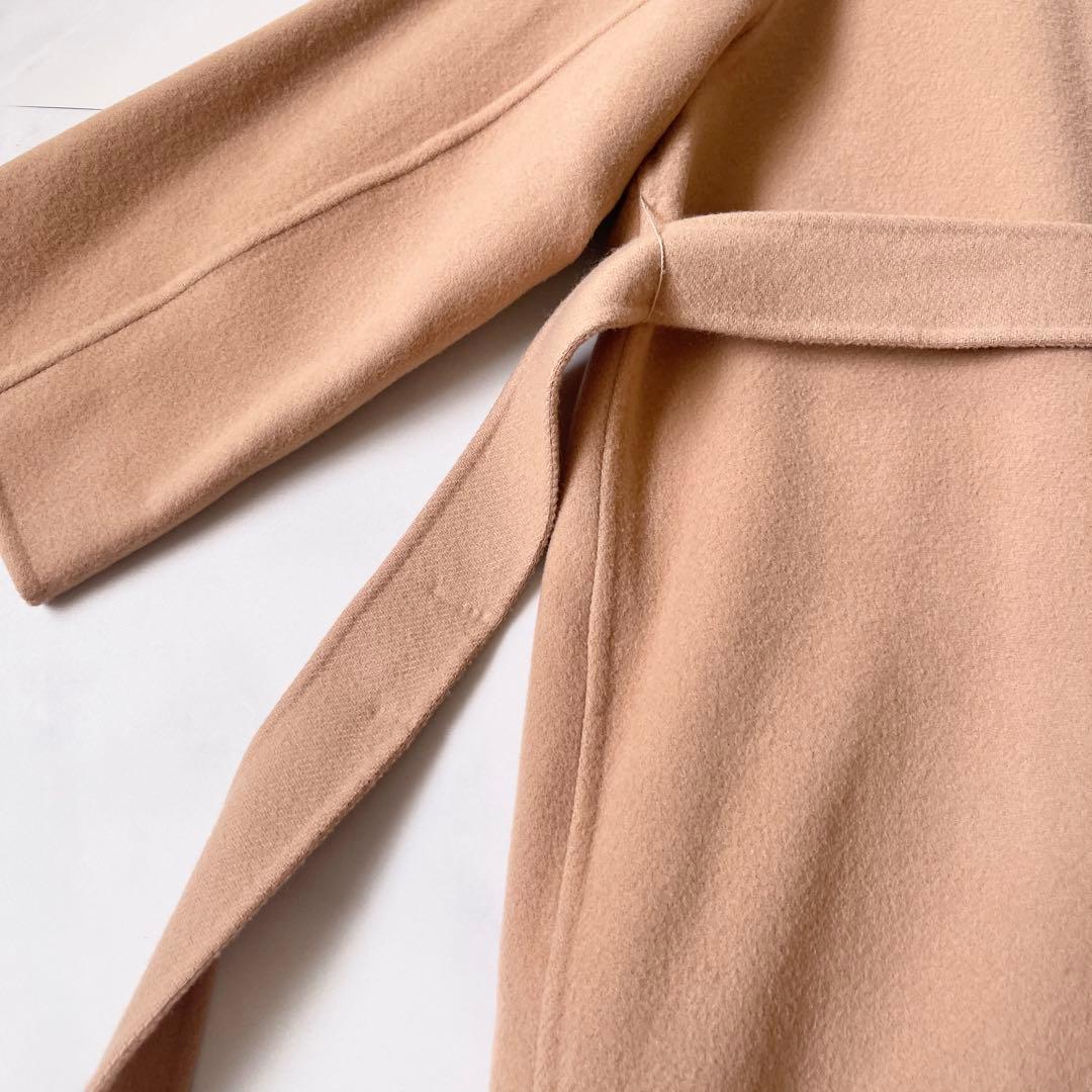 美品✨23区 MANTECOリバー ロングコート 大きいサイズ 44 ゆったり