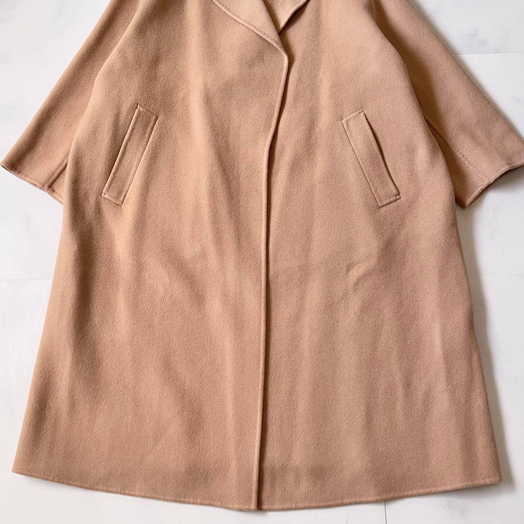 美品✨23区 MANTECOリバー ロングコート 大きいサイズ 44 ゆったり