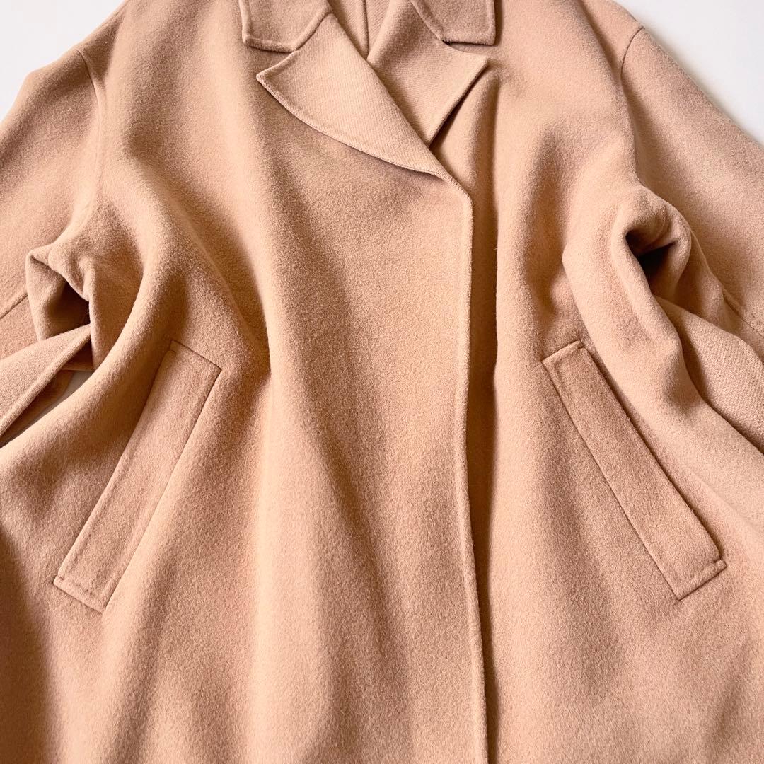 美品✨23区 MANTECOリバー ロングコート 大きいサイズ 44 ゆったり