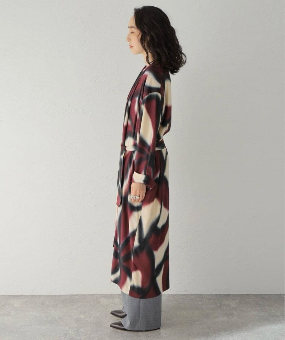 セール‼️美品 【SUKU 】DRESSING GOWN ブラック S Ｍ