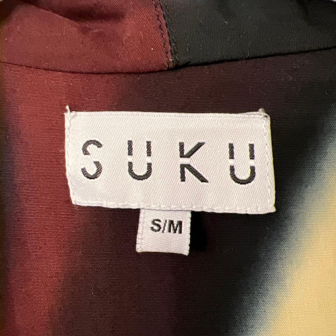 セール‼️美品 【SUKU 】DRESSING GOWN ブラック S Ｍ