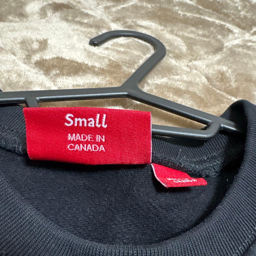 Supreme 黒 スウェット