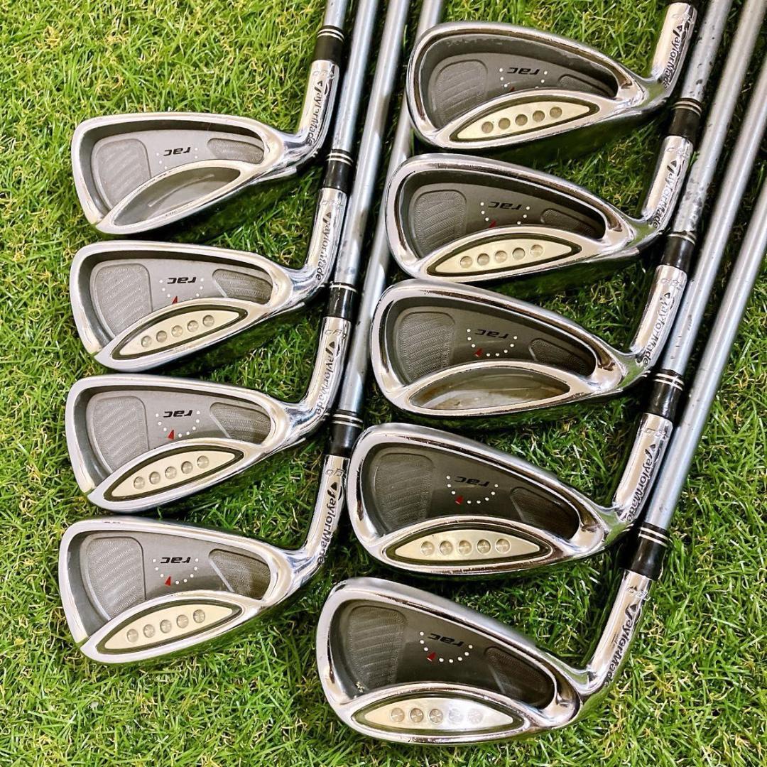 訳あり レフティ テーラーメイド rac メンズアイアンセット 初心者 左 R