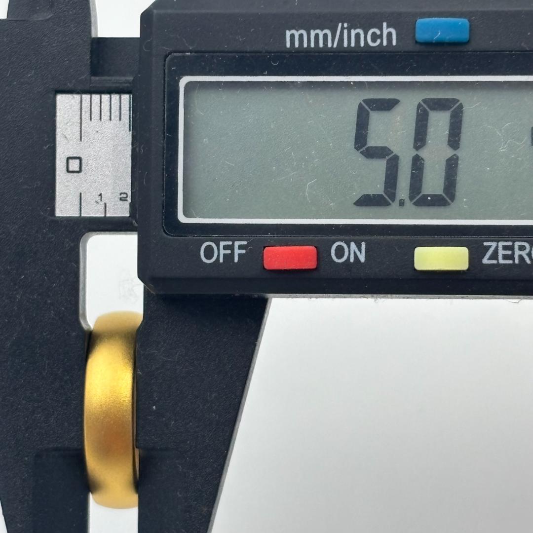 999刻印レ ゴールドリング 5.0mm 3.95g