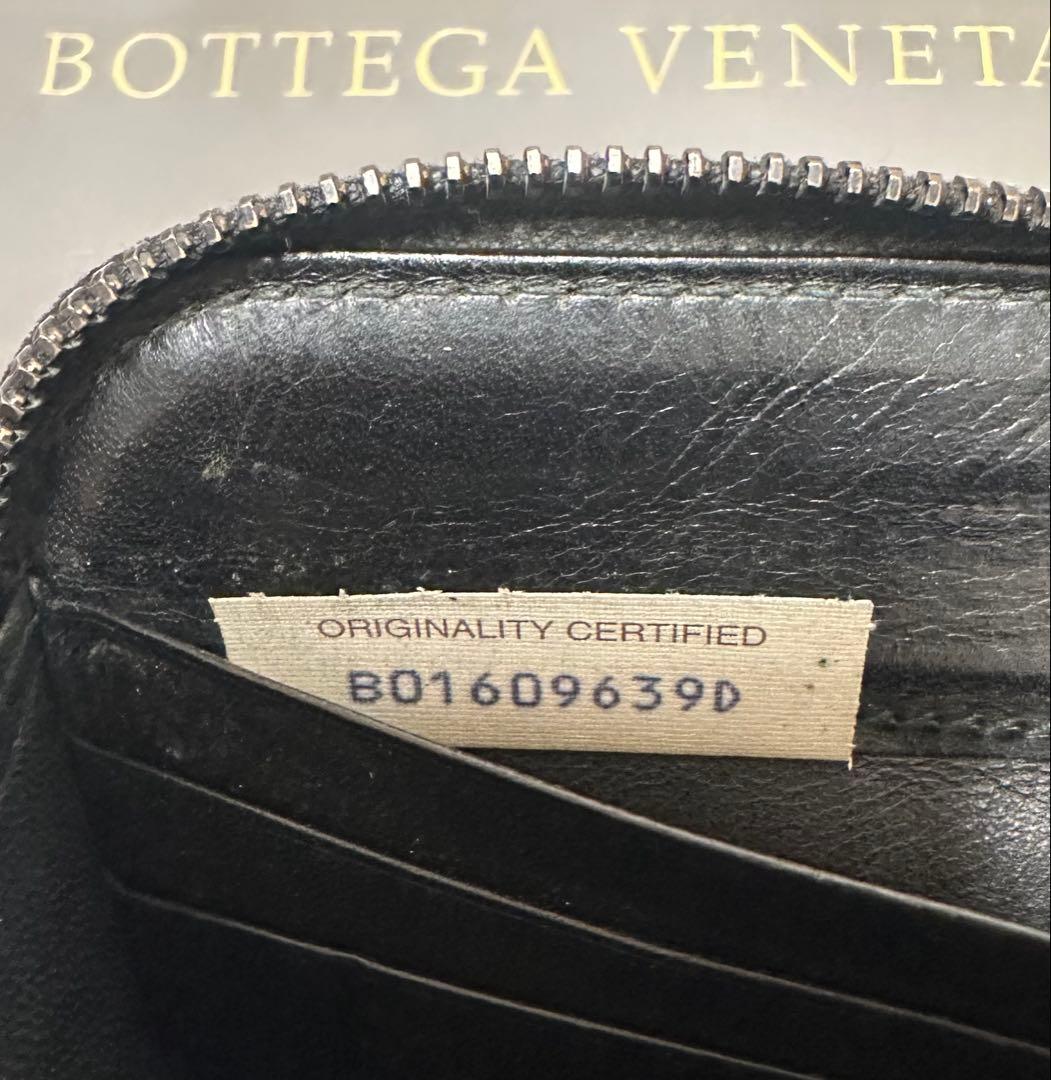 【付属品付】ボッテガヴェネタ ラウンドファスナー/カーフ/ラム/黒2️⃣✨✨✨