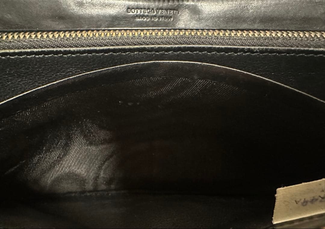 【付属品付】ボッテガヴェネタ ラウンドファスナー/カーフ/ラム/黒2️⃣✨✨✨