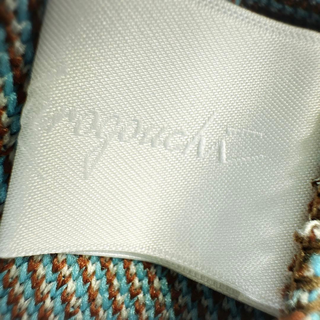 マメクロゴウチ フェアアイルニットワンピース 定価7.5万円