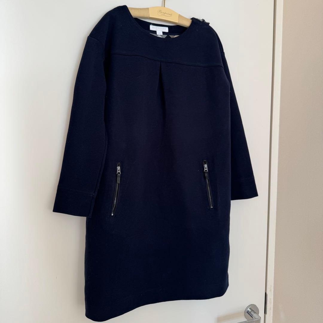 バーバリーキッズ☆スウェットワンピ☆size12