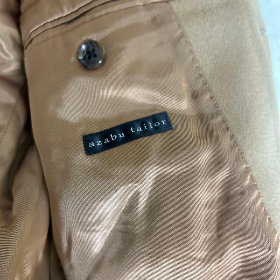 美品】カシミヤ混 ロロピアーナ × 麻布テーラー チェスターコート キャメル