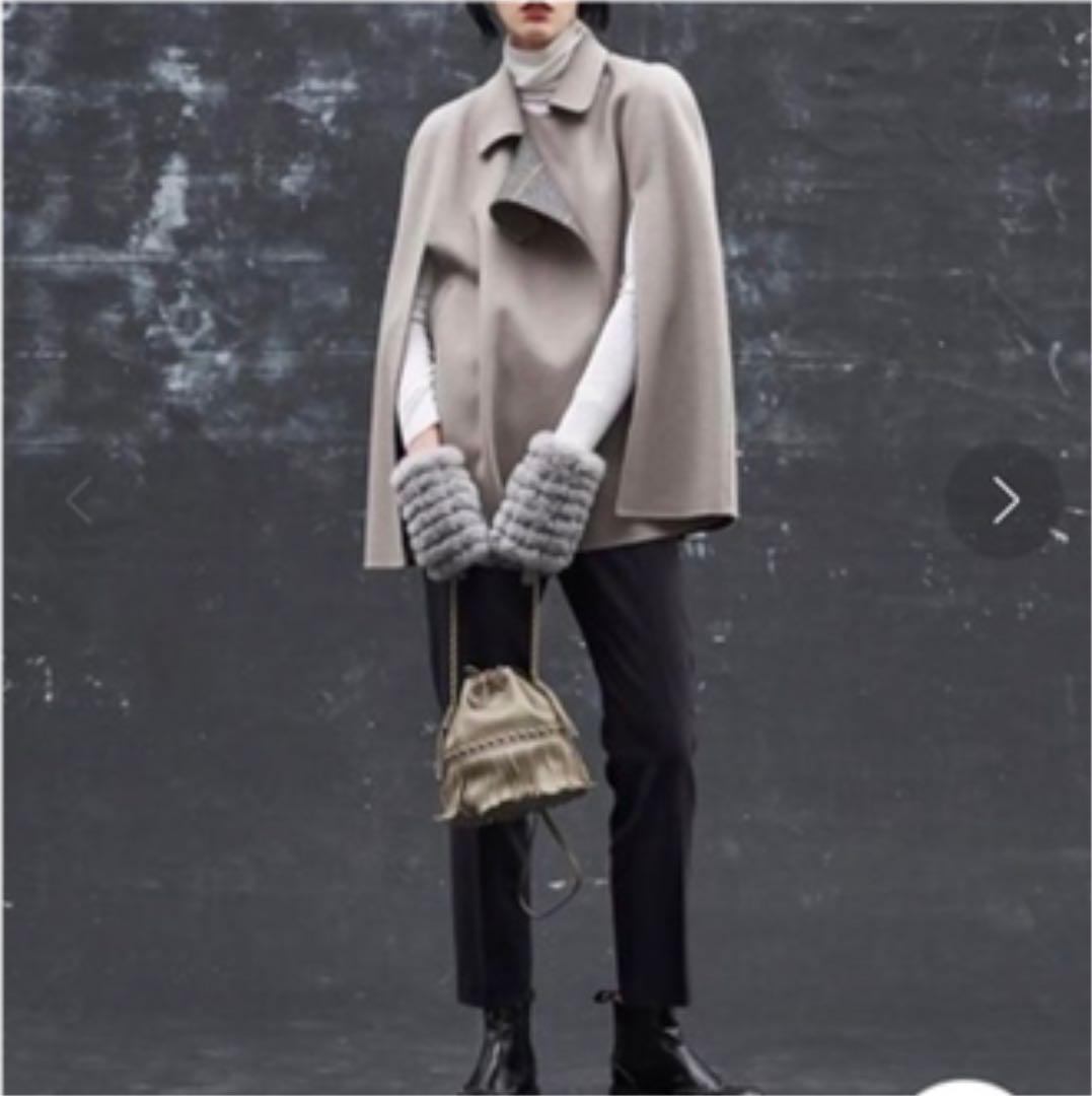 ドゥロワー drawer リバーシブル ポンチョ コート コートの通販はau