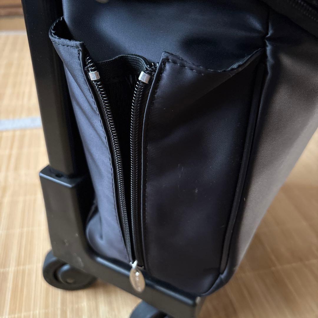 歩行を助ける美品スワニーキャリーバッグ