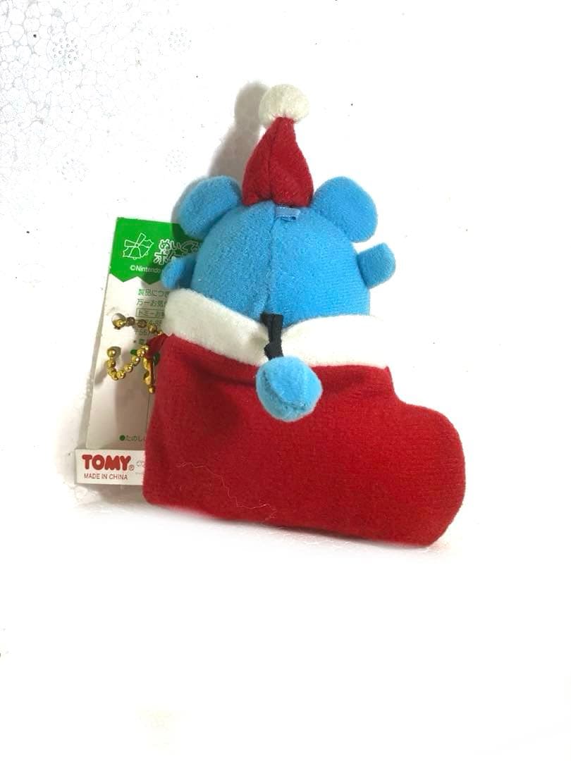 絶版当時物ポケモンオーナメントぬいぐるみ☆マリル/靴下タグ付•新品未