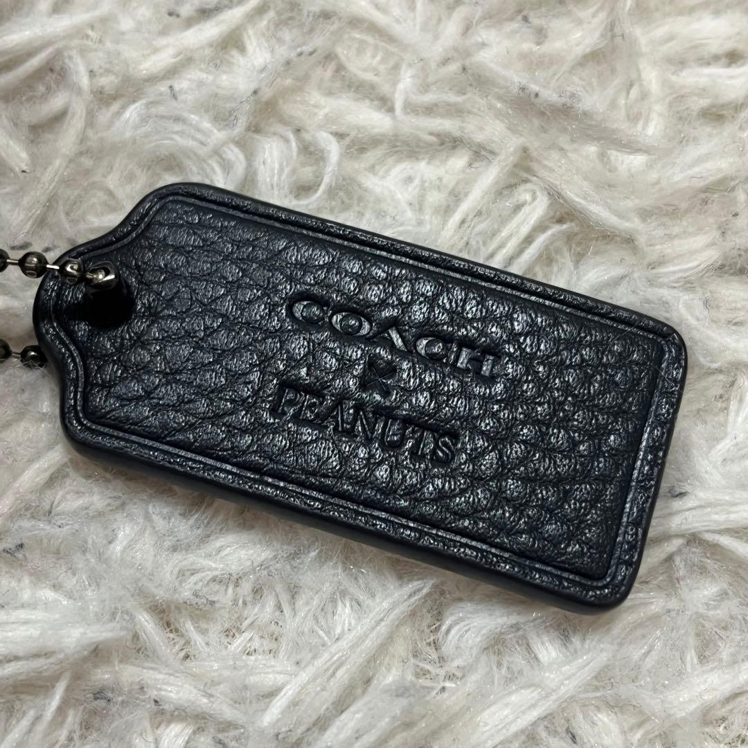 極美品✨限定品✨コーチ　ボディバッグ　スヌーピー　コラボ　レザー　ホワイト