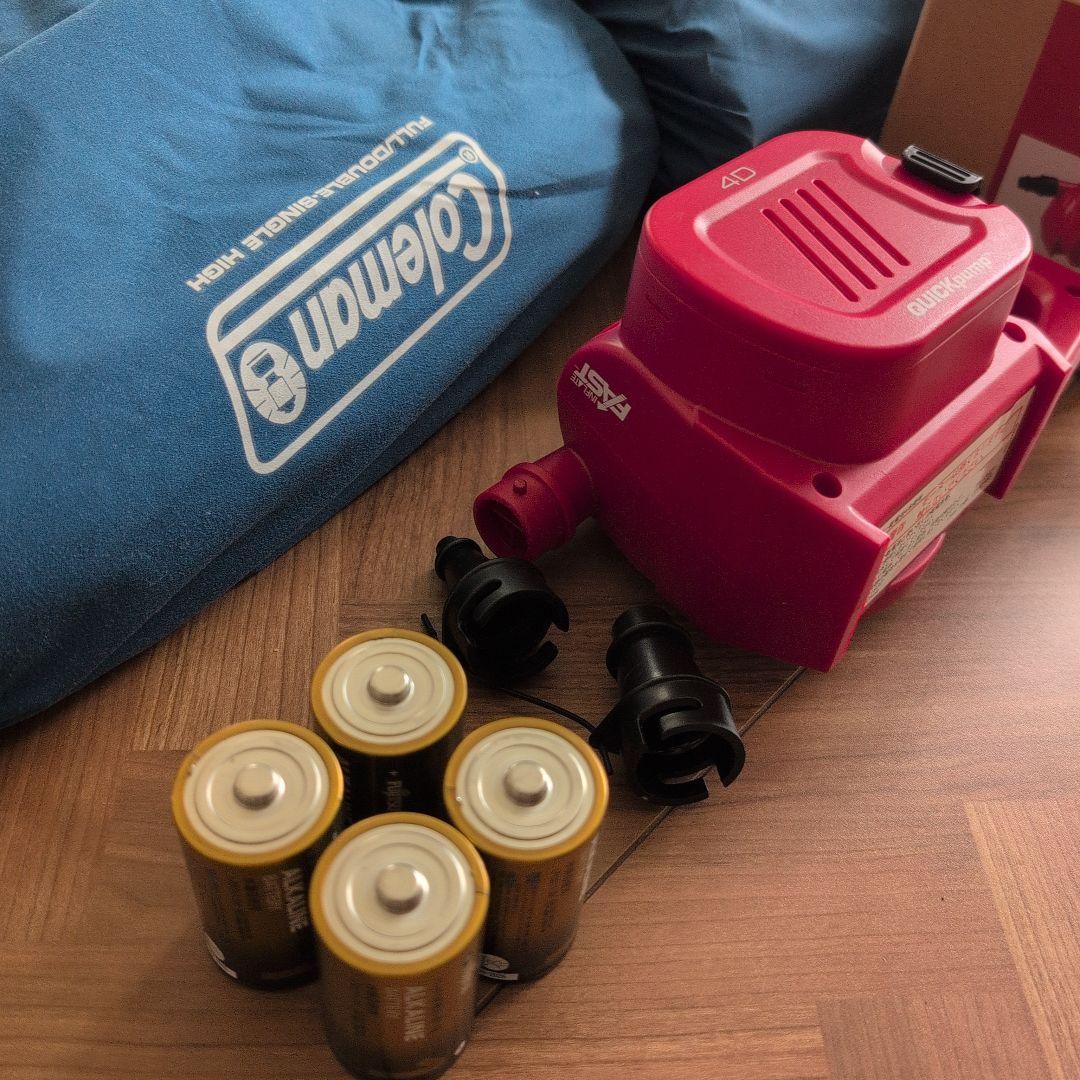 【入手難】Coleman　エアーベッド　2個　電動ポンプ付き