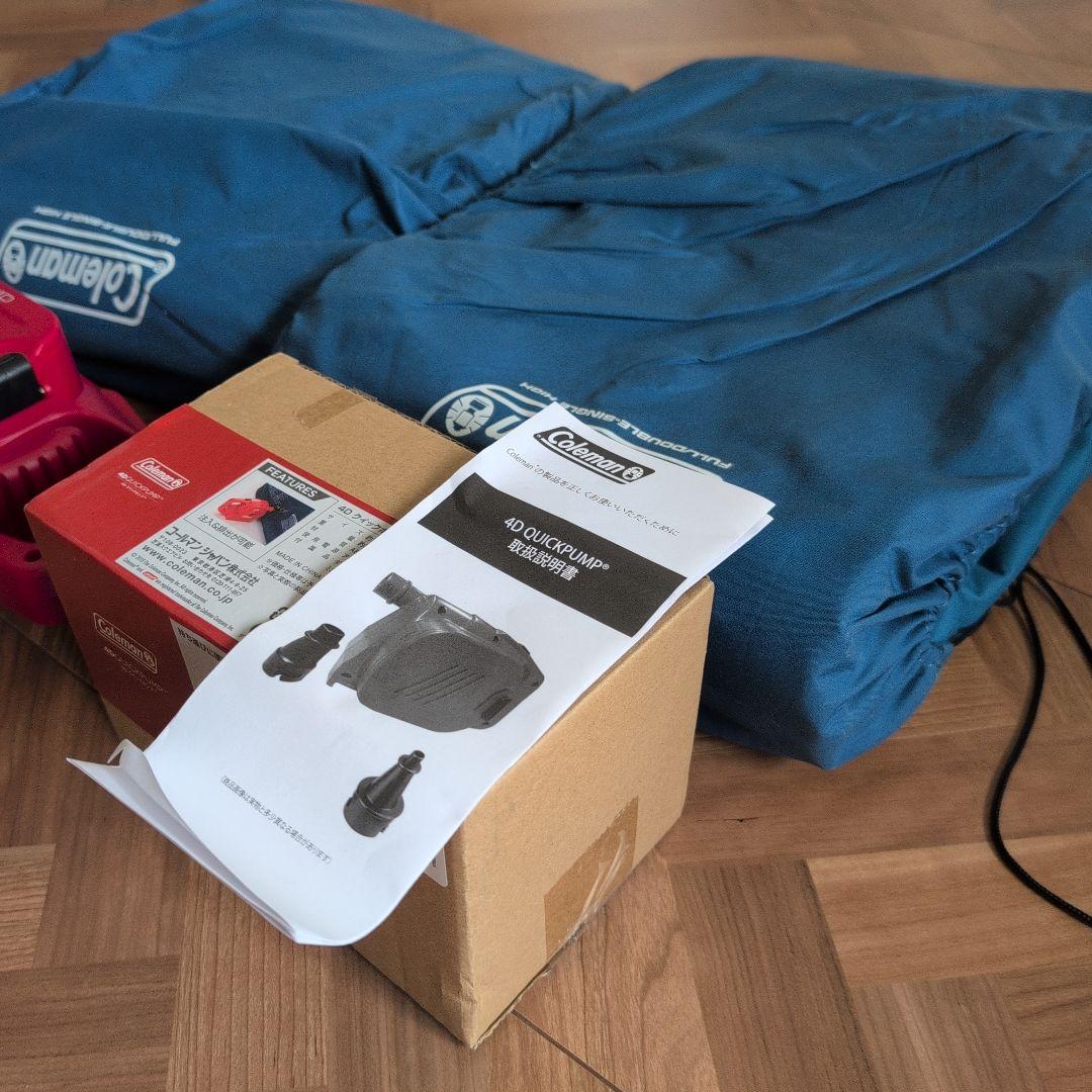 【入手難】Coleman　エアーベッド　2個　電動ポンプ付き