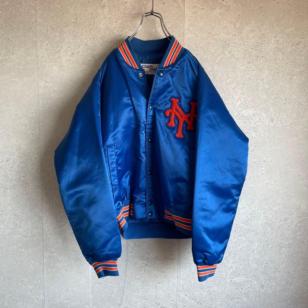 80s 90s MLB ニューヨークメッツ アメリカ製 スタジャン あいみょん