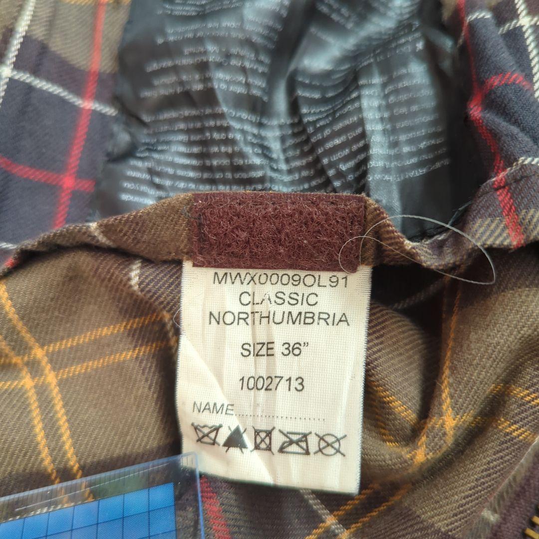 Barbour CLASSIC NORTHUMBRIA コート ブラウン - メルカリ