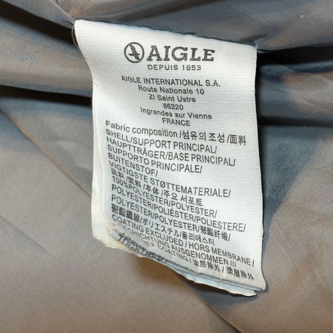 AIGLE エーグル GORE-TEX ステンカラーコート L 紺