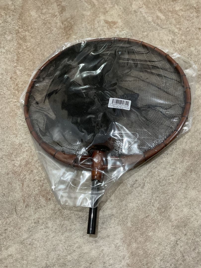 【未使用・美品】たも網　木製　3点セット