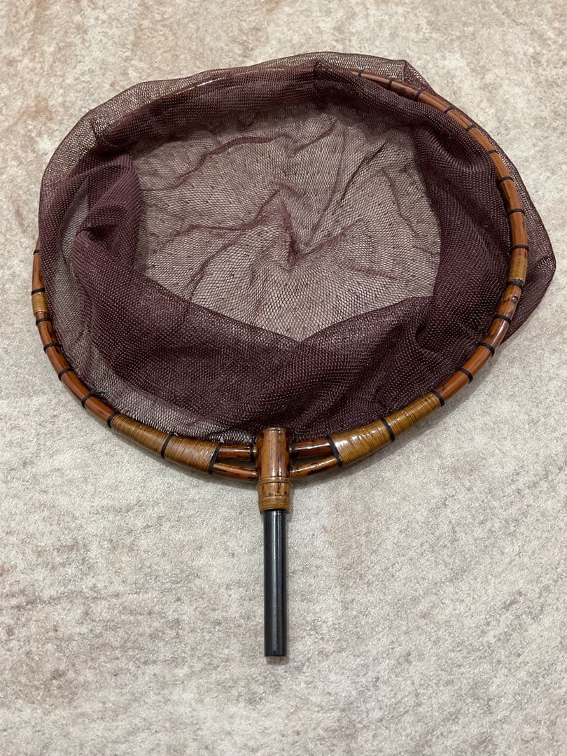 【未使用・美品】たも網　木製　3点セット