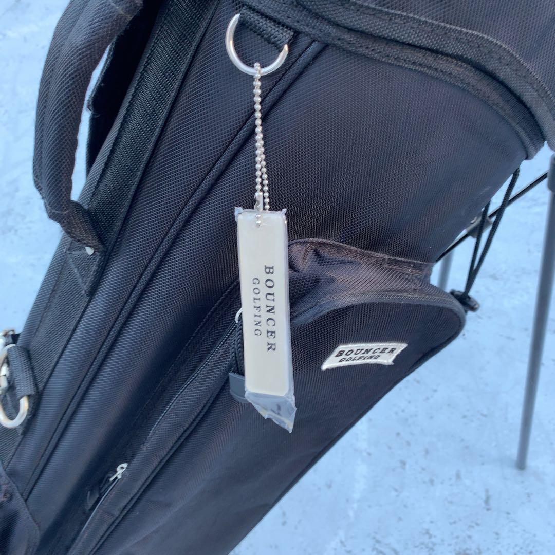 中古BOUNCER GOLFING ゴルフバッグ クラブケース 黒 練習用などに