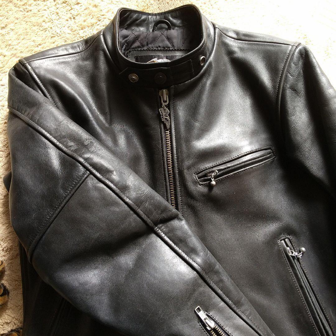 【ビンテージ】ハーレーダビッドソン　レザージャケット　Mサイズ