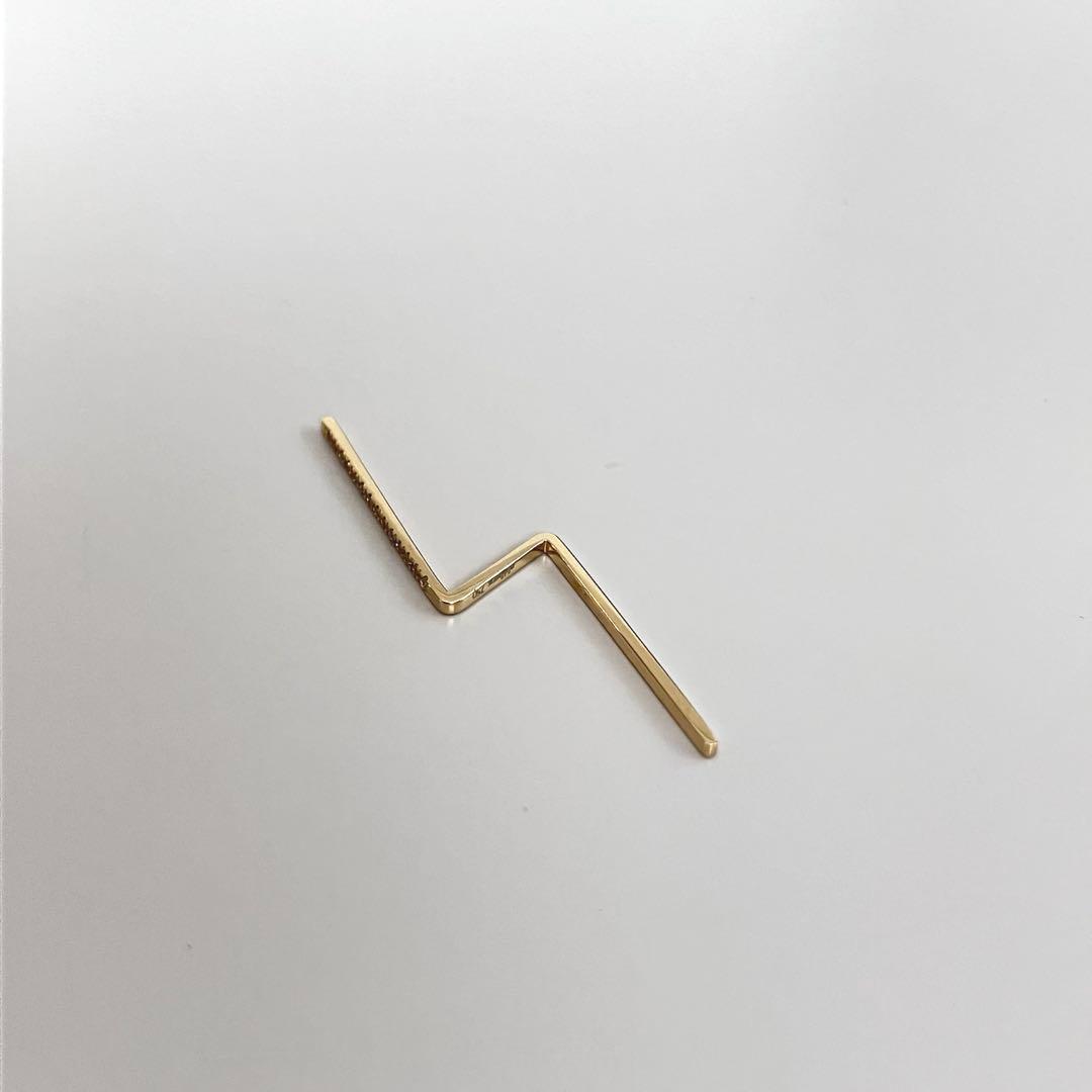 アクセサリー SHIHARA Diamond Post Pierce 0101 18K YG