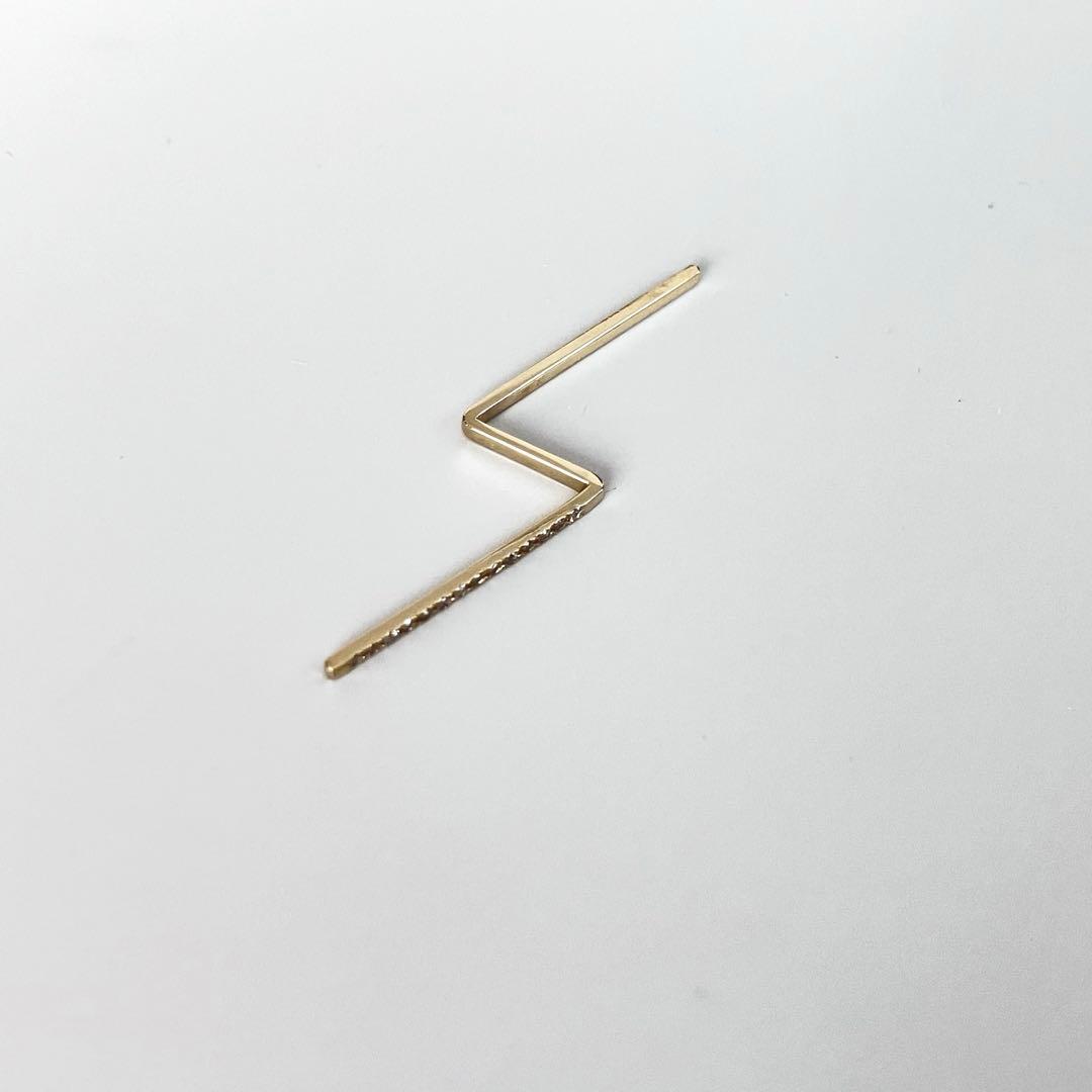 アクセサリー SHIHARA Diamond Post Pierce 0101 18K YG