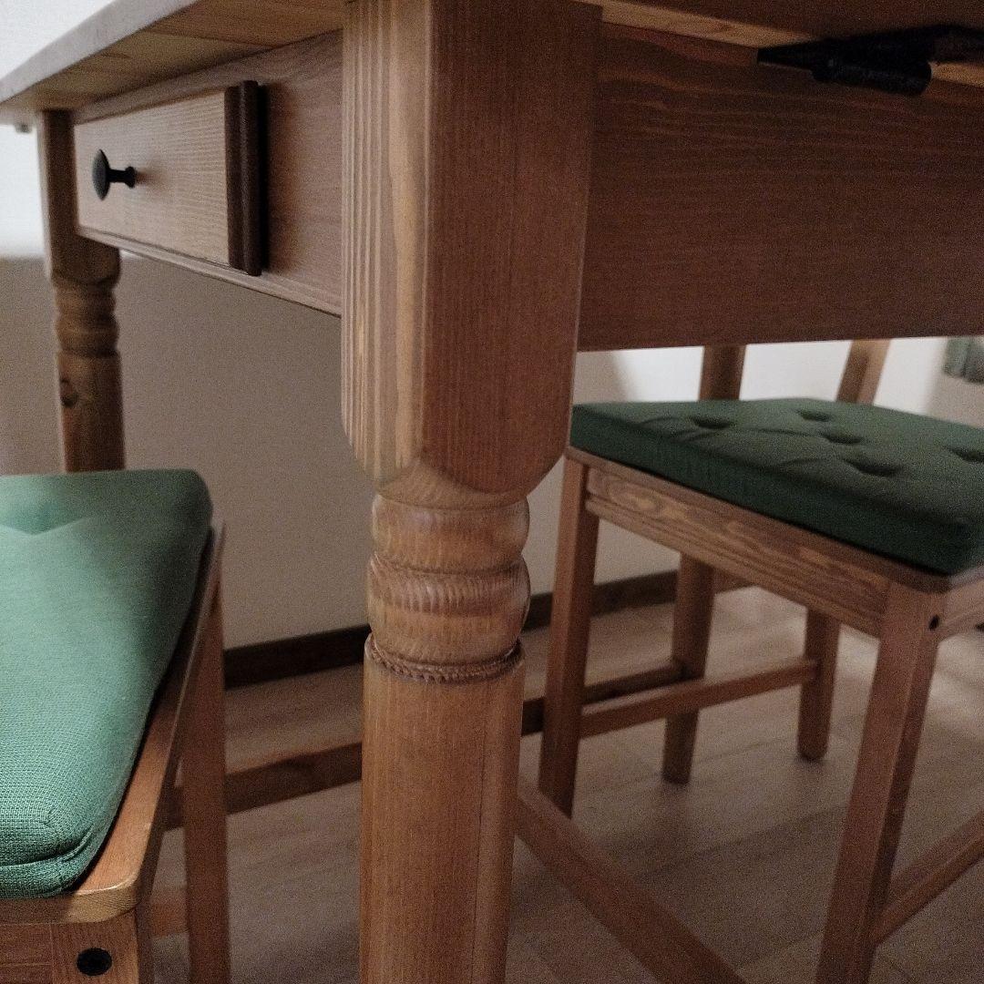 【お引取り限定】　廃盤　IKEA　バタフライテーブルセット